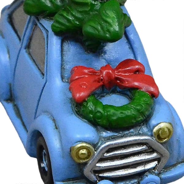 Julepynt i harpiks, miniatyr juletrepynt til fest