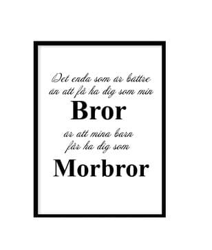 Poster Brother - Setä A4