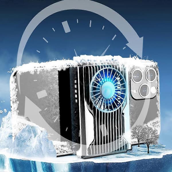 Mobiltelefon Radiator med Halvleder Køleventilator til Mobiltelefoner og Tablets