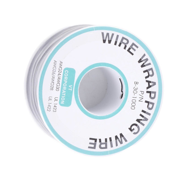 Wire Wrapping Enkeltleder Kabel 30AWG 250m Sort