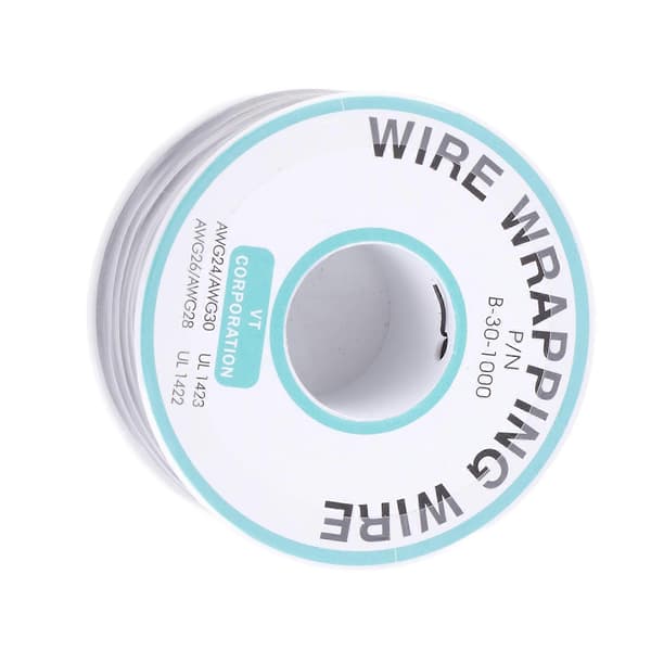 Wire Wrapping Single Core Strand Kabel 30AWG 250m Svart