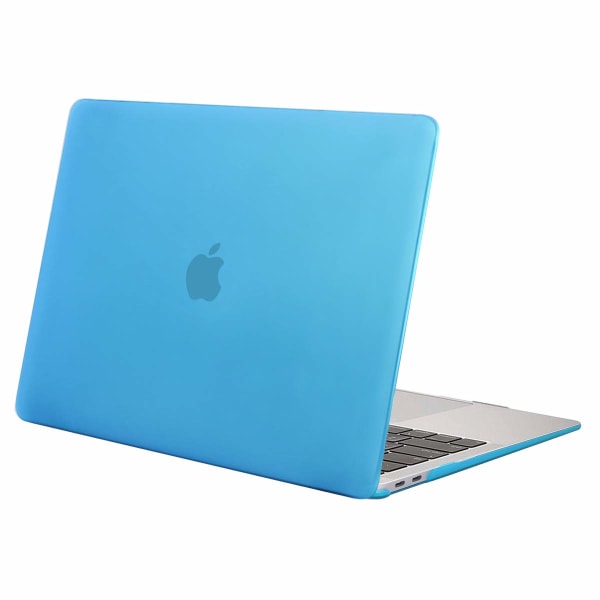 Shell case cover MacBook Air 13 tuuman case A2337 A2179, sininen