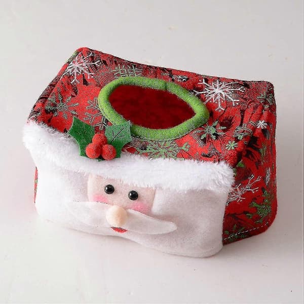 Juledekorasjon Tissue Box Dekorationssett Julestemning Dekorasjon For Julebord S