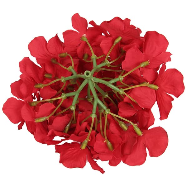 Joulu Hydrangea Tekokukat Varret 10kpl (Punainen) red
