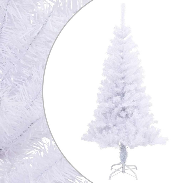 vidaXL Plastjulgran med bas 150 cm 380 grenar