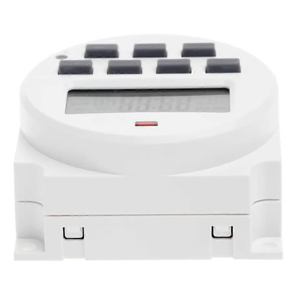 15,98 tommer LCD Digital Timer 12V DC 7 Dage Programmerbar Tidsafbryder TM618N-4