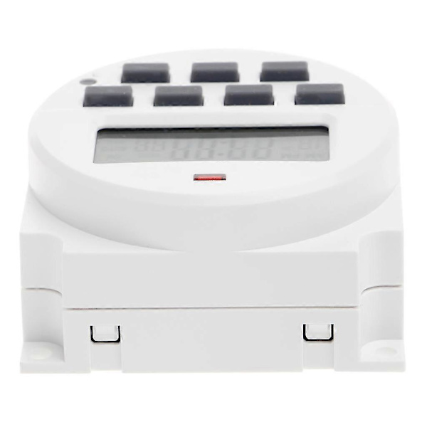 15.98 tum LCD Digital Timer 12V DC 7 Dagar Programmerbar Tidbrytare TM618N-4