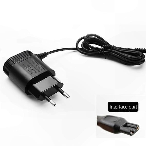EU-plugg A00390 Barbermaskinlader for One Blade 4.3V Erstatningsadapter