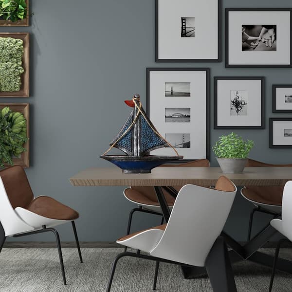 Purjevenemalli Nautical Decor for Home Creative Anchor Rudder