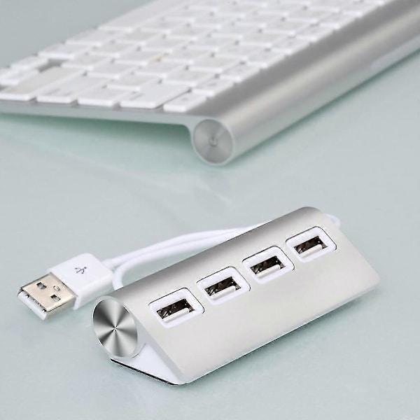 Usb 2.0 Hub Multi-Usb Splitter Adapter 4 Porte Høj Hastighed Multi-Port Hub