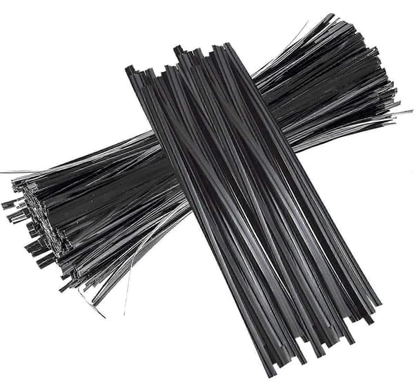 800-pack 15 cm Plast Twist Ties Kabelband