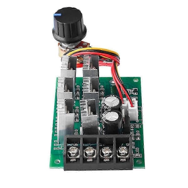 Motorvarvtalsregulator 12v 24v 36v 48v Högeffektsdrivmodul PWM Motorvarvtalsregulator 40a Strömregulator