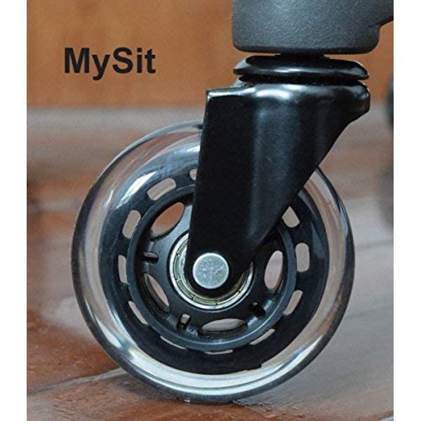 10mm stammede stol caster hjul udskiftning beskyttelse trægulv