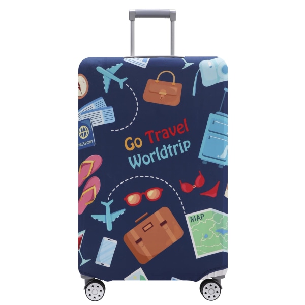 Luggage Cover Washable Suitcase cover Anti-scratch Suitcase Protector Fits 19-21 Inch Luggage