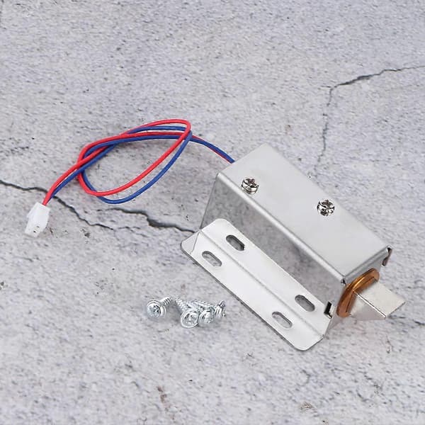 Mini Elektromagnetisk Låssats för Dörrfönster Skåp Låda 12V DC Hårdvara