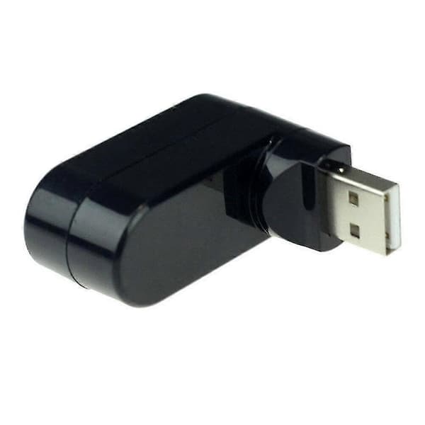 3 Porte Hub Usb 2.0 Mini Roterende Splitter Adapter Til PC Notebook Laptop Jan16 Drop