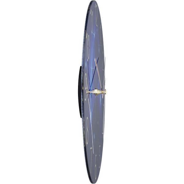Modern tyst kvarts väggklocka 30cm batteridriven - Stjärnhimmel
