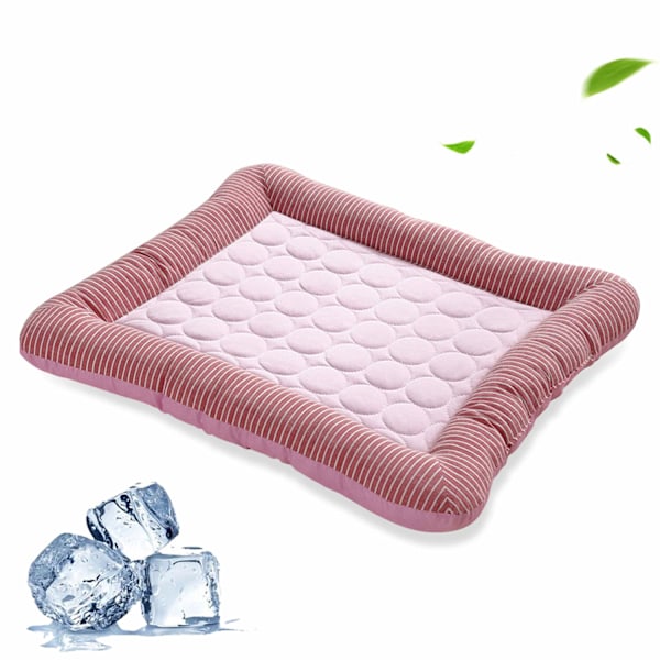 Kylmatta för hundar och katter, rosa