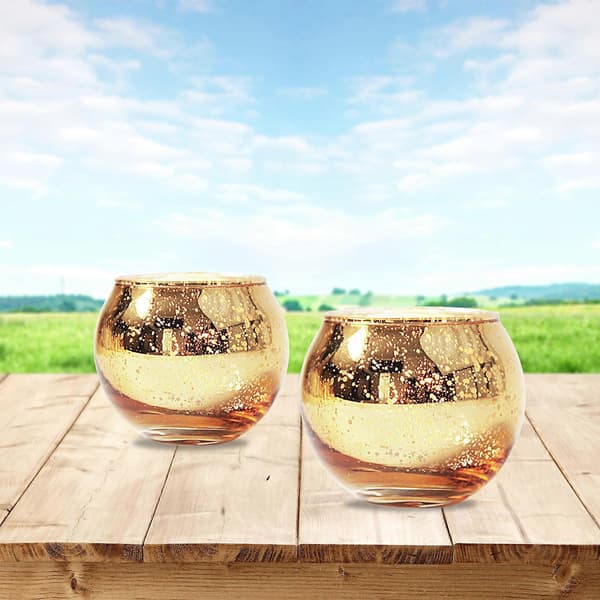 DIY Glasljusstake Kit - 3-pack Klar Glasljusstakar