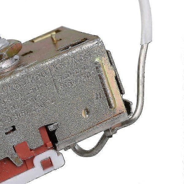 Universal kylskåpstermostat, metall, 75cm sladd, 220-250v