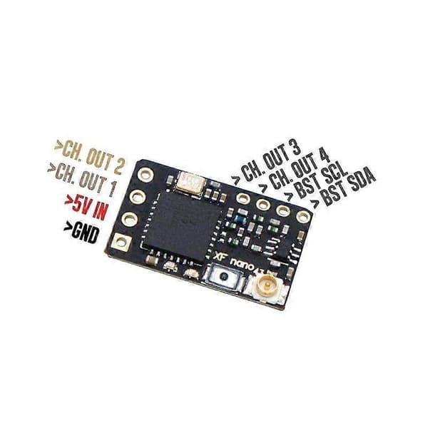 For NANO RX SE FPV Mottaker CRSF 915MHz Radiosystem Lang Rekkevidde RC FPV Tilbehør for TEAM
