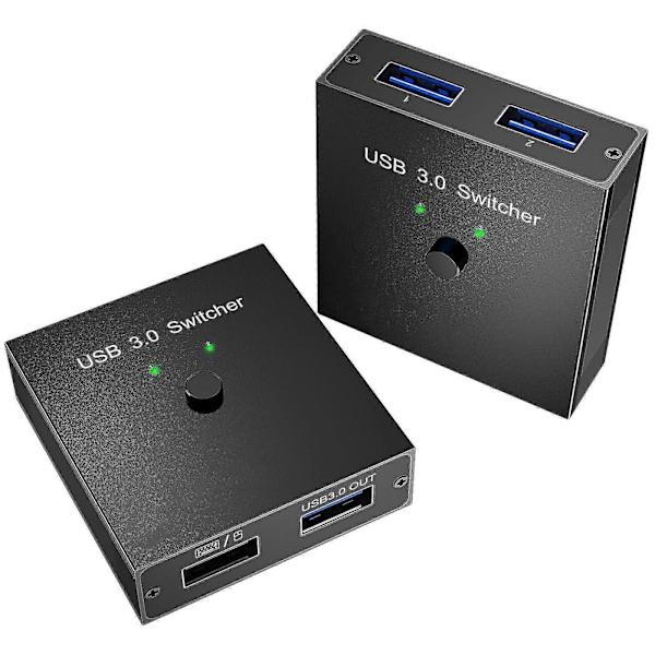 Usb Switch Selector Switcher 2 Computere Deler 1 Usb Enhed Usb 3.0 Hub