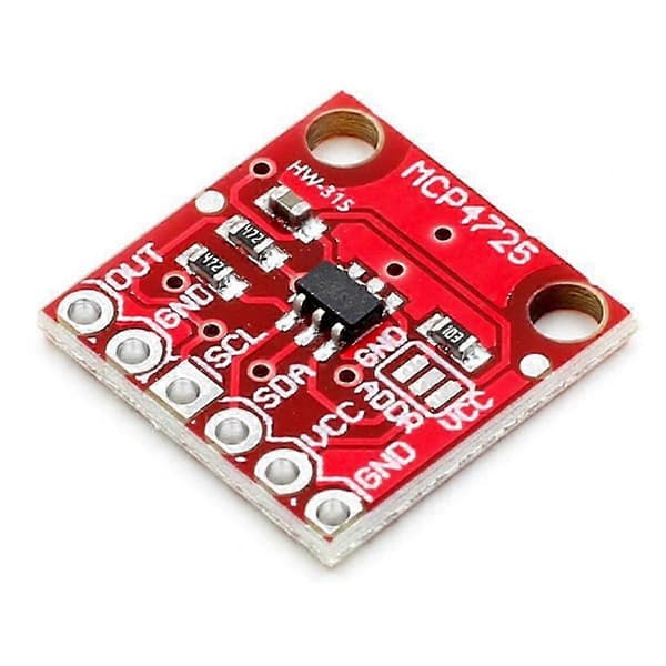 MCP4725 I2C DAC Digital Converter Module Digital til Analog EEPROM Utviklingskort for Arduino