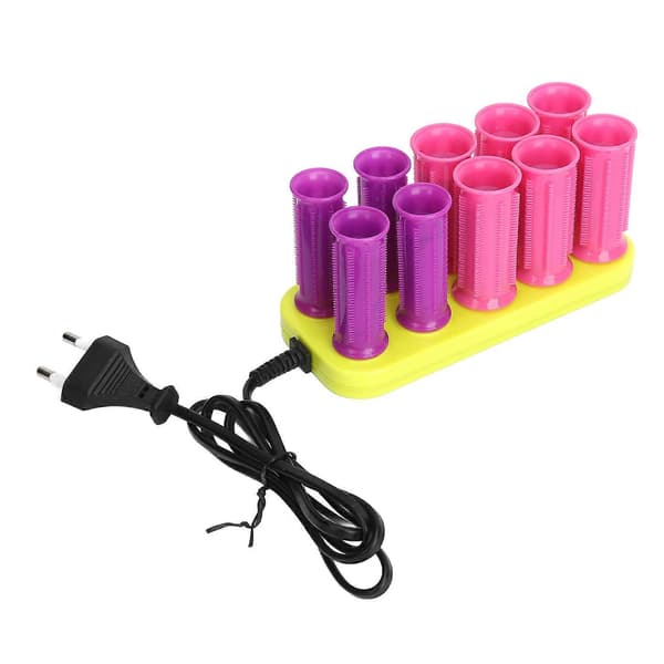 Elektriske varmeruller for hår, rask oppvarming, langvarig styling, EU-plugg 110-240V