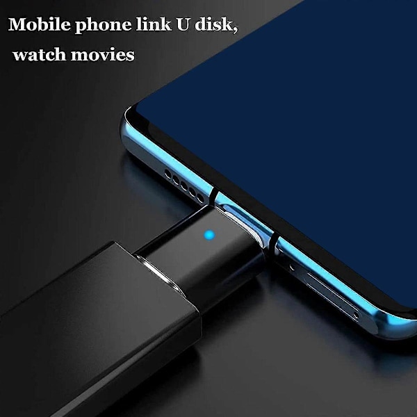 2st USB C till USB Adapter, USB Typ C till USB 3.0 Adapter för Pro Notebook och andra Typ C Enheter