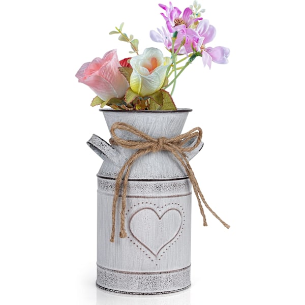 Höjd 24 cm Rosa Keramisk Konisk Vas för Pampas, Stor Modern Hög Dekorativ Vas för Bordsdekoration