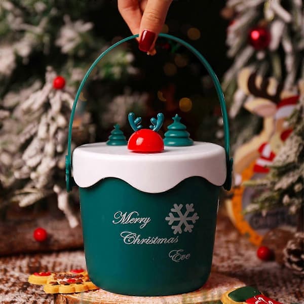 2025 Juläpplen Låda Julafton Julfrukt Presentförpackning Julklappspapper Jul