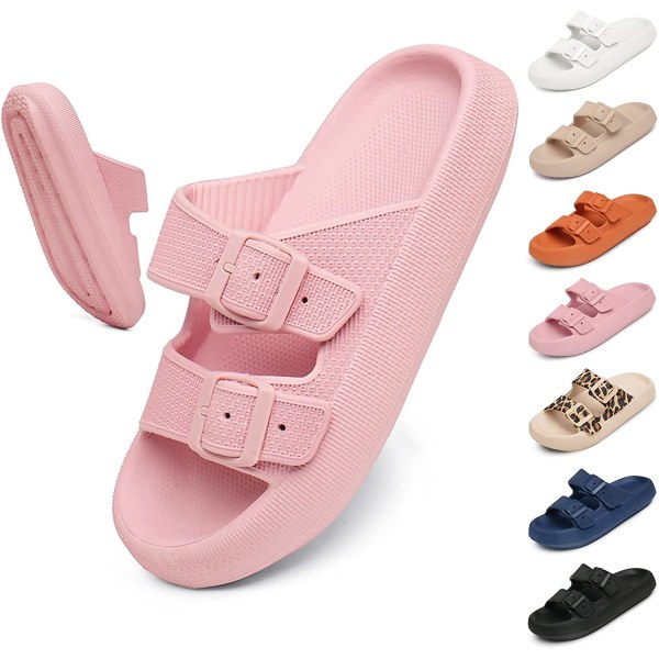 Women Slippers Anti Slip Thick Soled Quick Dry Super Soft(5/6UK)