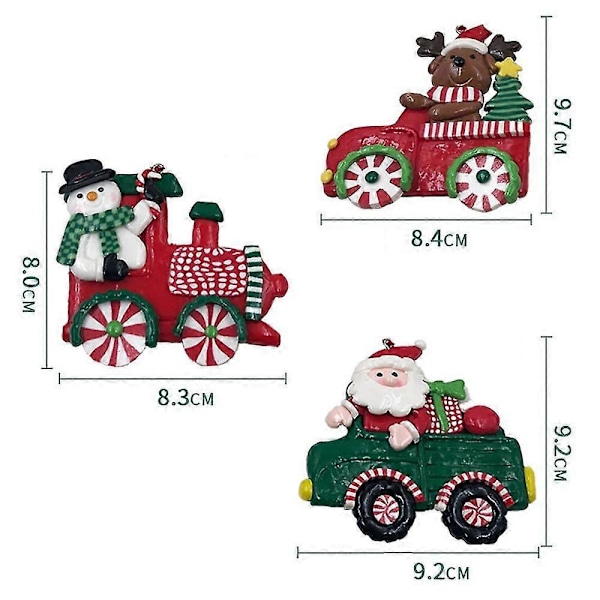 Julebildekorasjoner - Festlig juletre dekorasjon anheng