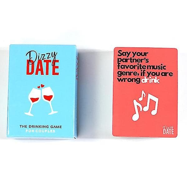 Øltryk Dizzy Date - Voksen drikkespil for par Dizzy Date