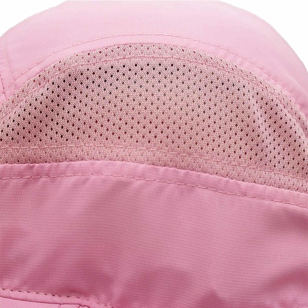 Solhatt  UPF 50+ Mesh med nackskydd Andningsbar Packable Hat