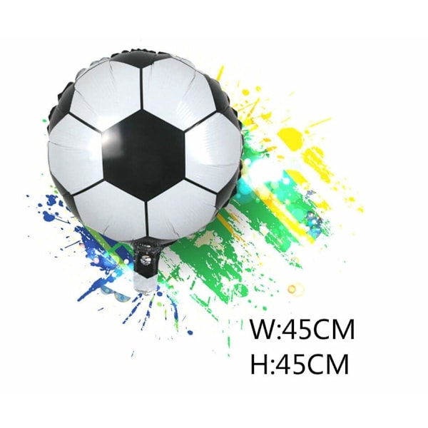 10 stk Fotballballonger 18 Tommer VM-dekorasjoner 10pcs