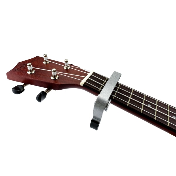 Snabbkoppling Capo för gitarr, för elgitarr, (Capo-Silver)