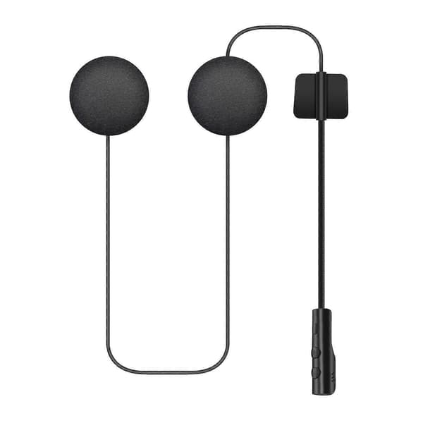 Bekvämt Bluetooth-kompatibelt hjälmheadset med 450mAh batterikapacitet