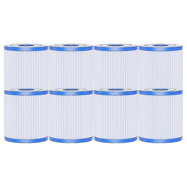 8-pack Poolfilter H för Intex 29007E Typ H Poolfilterpatron
