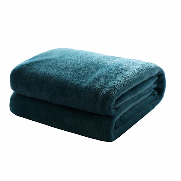 Kælen blød, fluffy ekstra blød og varm tæppe, flannel fleece tæppe, rynke-resistent/anti-misfarvning som et sofatæppe eller sengetæppe green 150*200cm