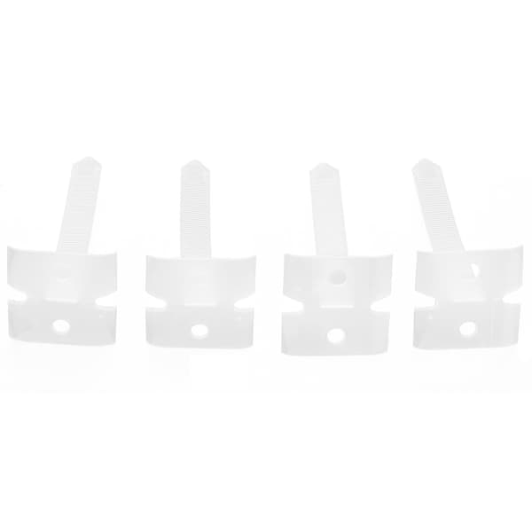 Flise Nivelleringssystem Clips - 100 stk, DIY Flise Nivelleringsafstandsstykker, Fliselægningsværktøj