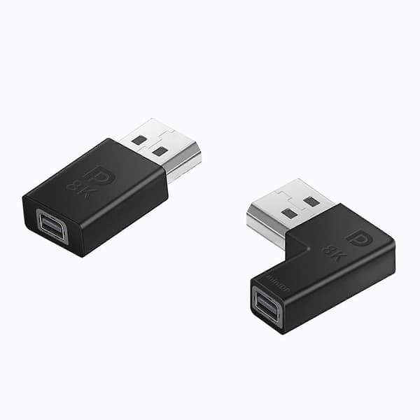Mini Dp Til Dp Kabeladapter Displayport Konverter Hode 8k 60hz 4k 2k 165hz