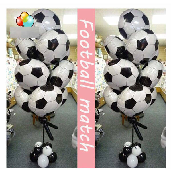 10 stk Fotballballonger 18 Tommer VM-dekorasjoner 10pcs
