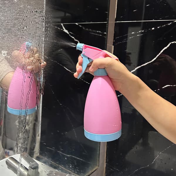Stykker 500ML Sprayflaske Tomme Påfyllbare Flasker (Ris-rosa-blå)