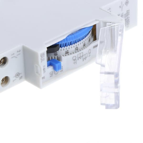 AC 220V 15 Minutter Mekanisk Timerbryter 24 Timer Programmerbar Din-skinne