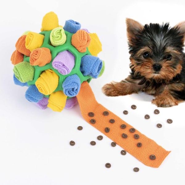 Snuffle Ball Toy  Dog Enrichment Snuffle Ball Puppy Toys(Green)