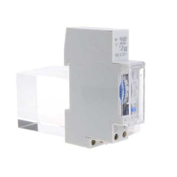 AC 220V 15 Minutter Mekanisk Timerbryter 24 Timer Programmerbar Din-skinne