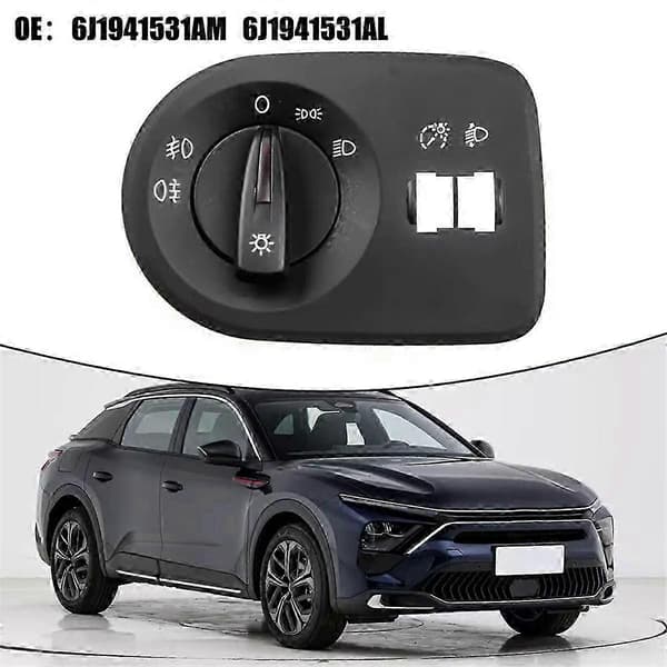 Strålkastarkontrollbrytare med dimljus för SEAT