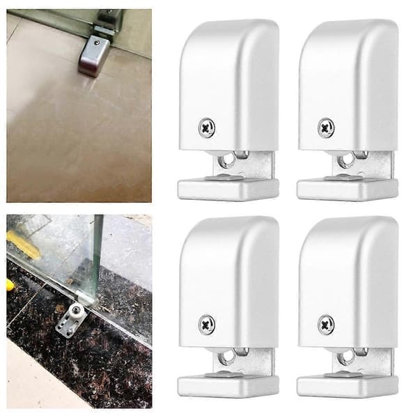 Justerbar glidande dörrstopp rullstyrningshårdvara för automatisk dörr - 4-pack