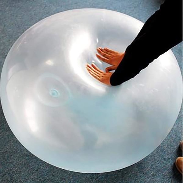 3 stk. Jelly Balloon Ball Bubble Ball, oppustelig vandfyldt bold Blød gummibold blue/pink/green 3pcs